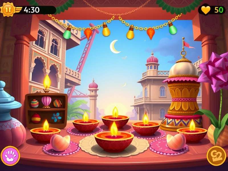 Candy Dream India Journey Game Screenshot